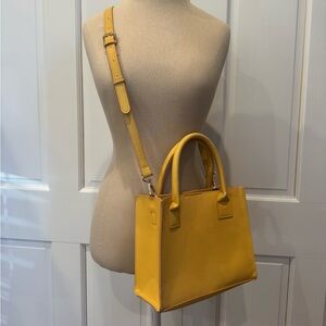 Yellow Leather Handbag